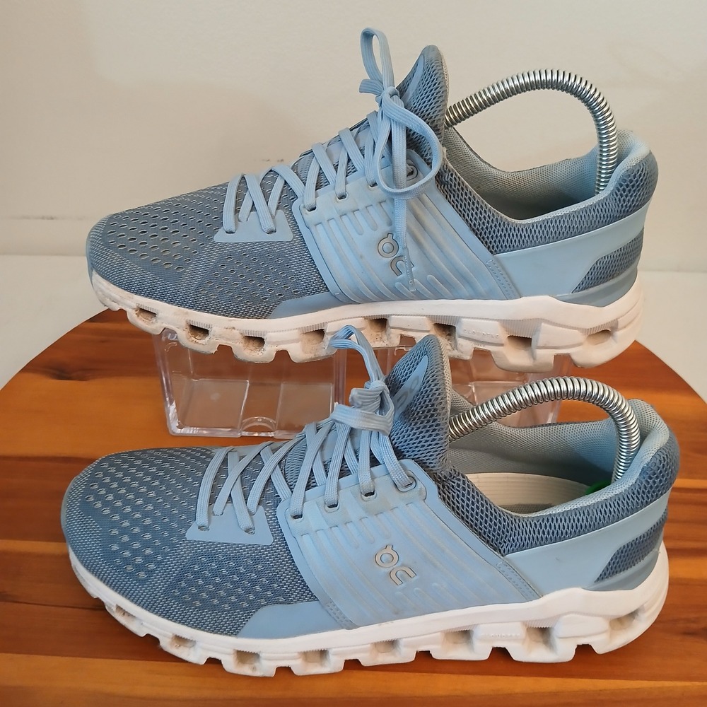 On Cloudswift Women 9 Lake Sky Blue Running Shoes Sneakers 41.99578